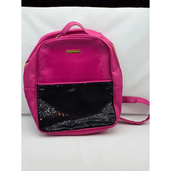Women\'s Juicy Couture Pink & Black Sequin Backpack main image 10